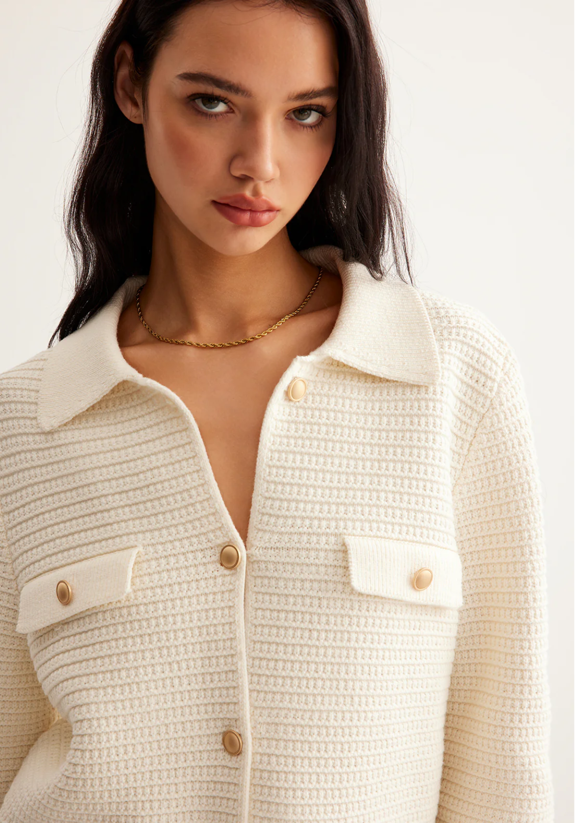 Button Lapel Cardigan®