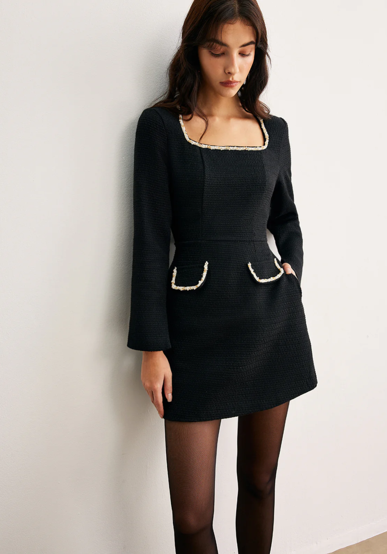 Beaded Mini Dress®