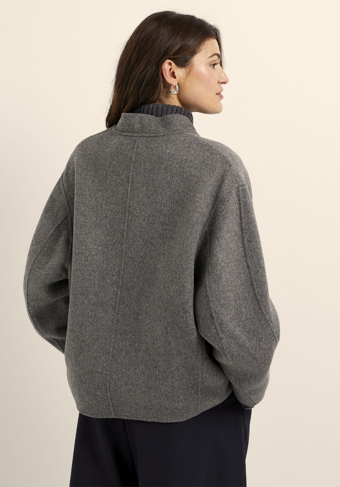 Brushed Cropped Coat®