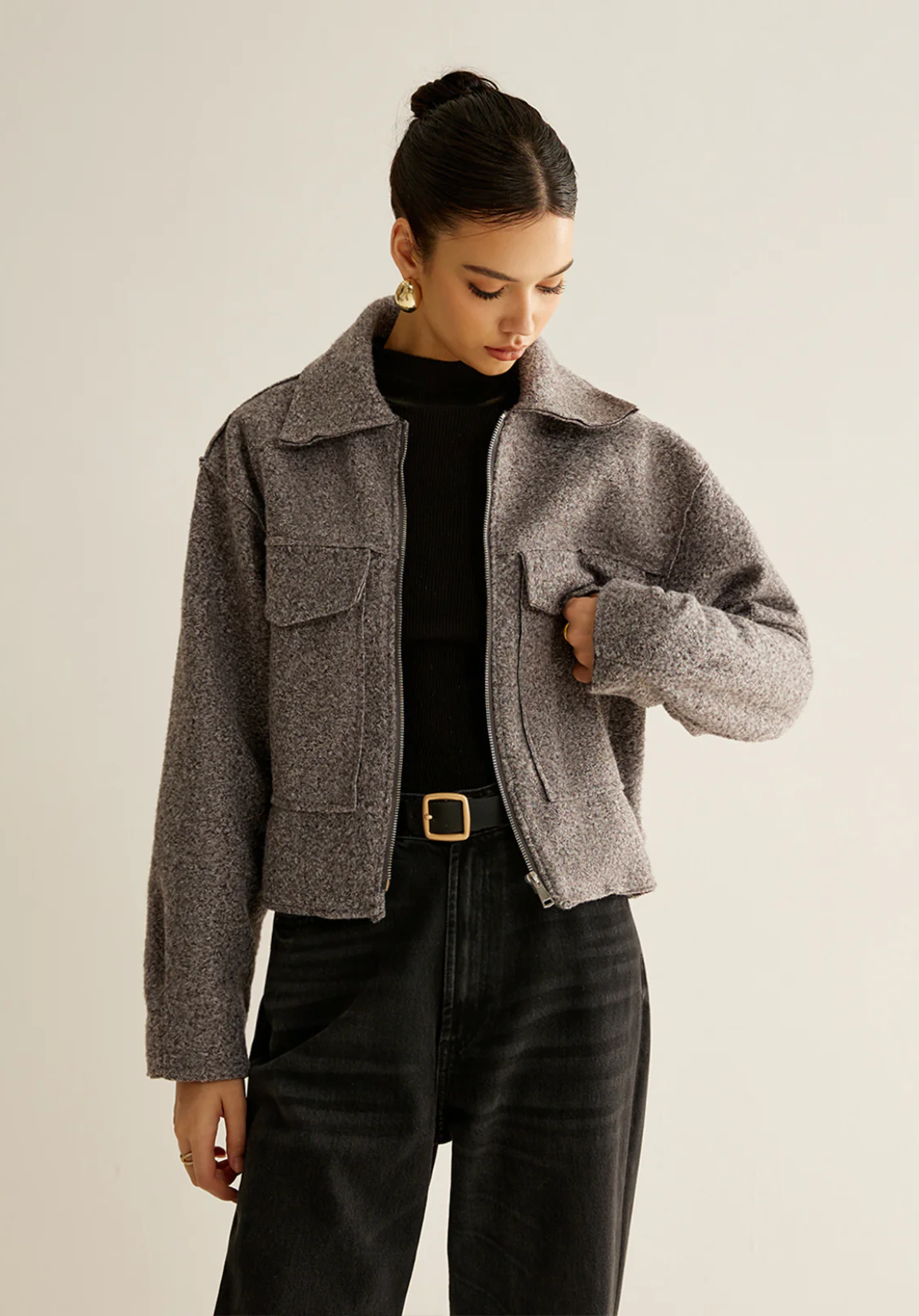 Retro Zipper Short Jacket®