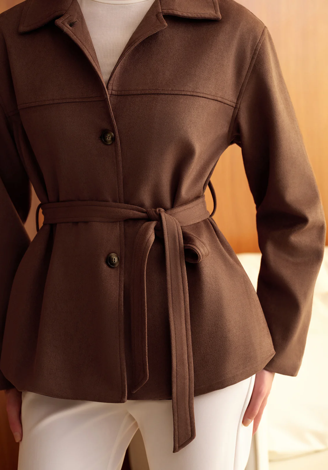 Belted Polo Jacket®