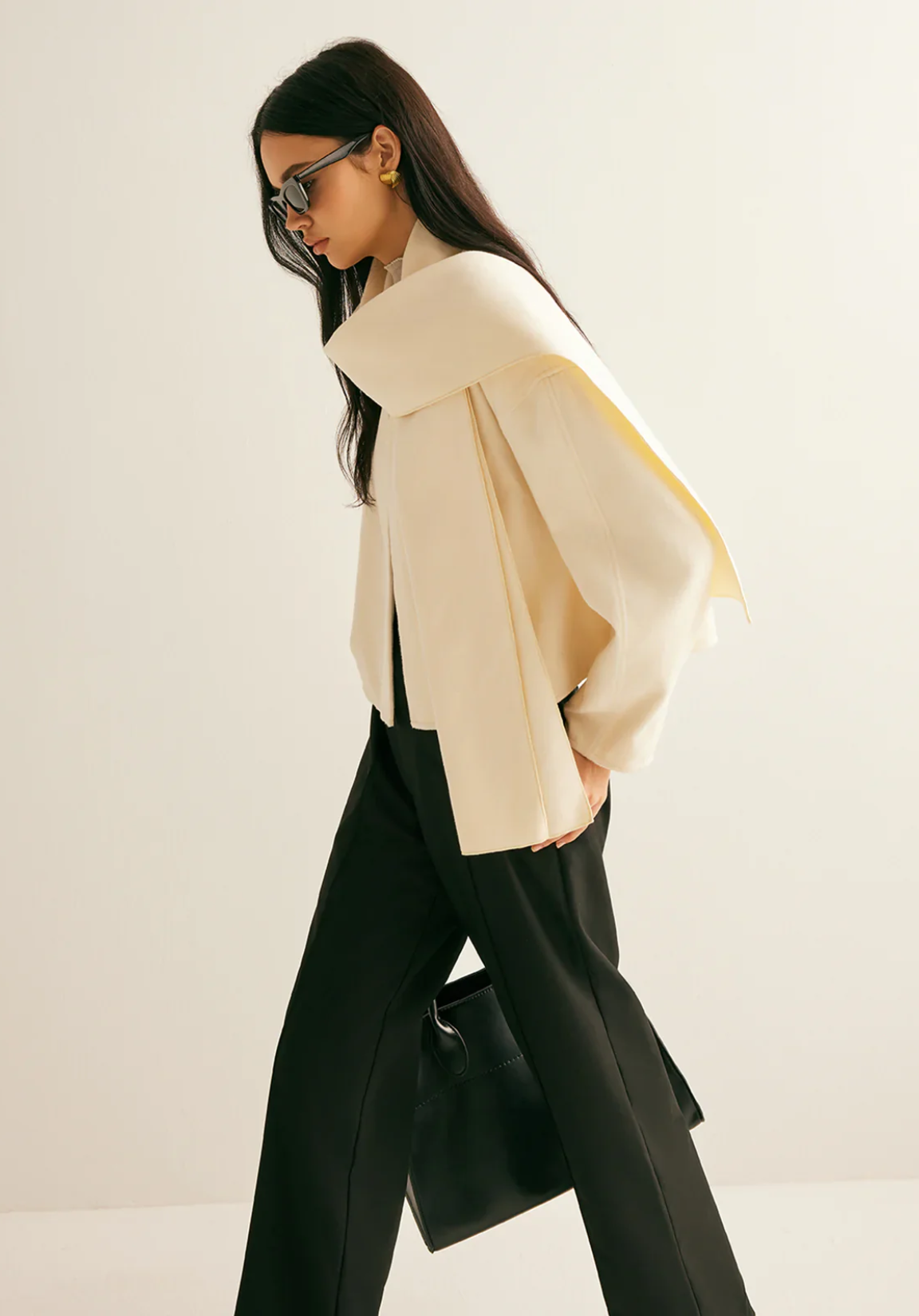 Short Coat With Scarf®