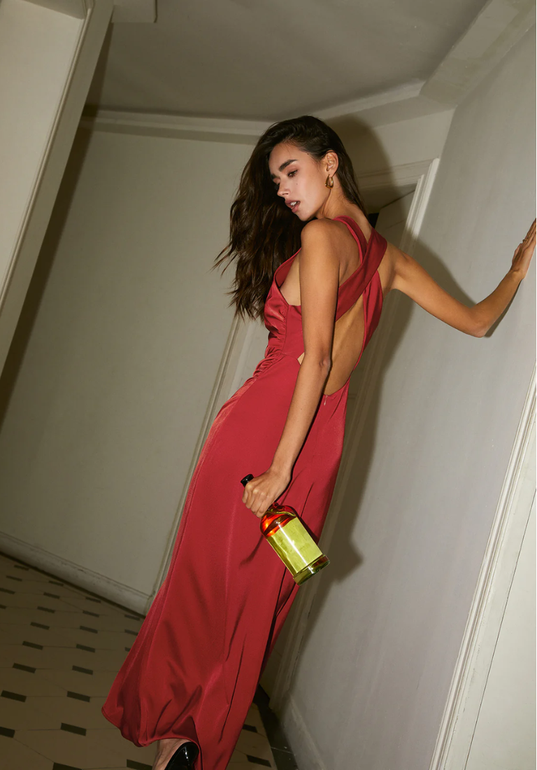 Back Cross Maxi Dress®