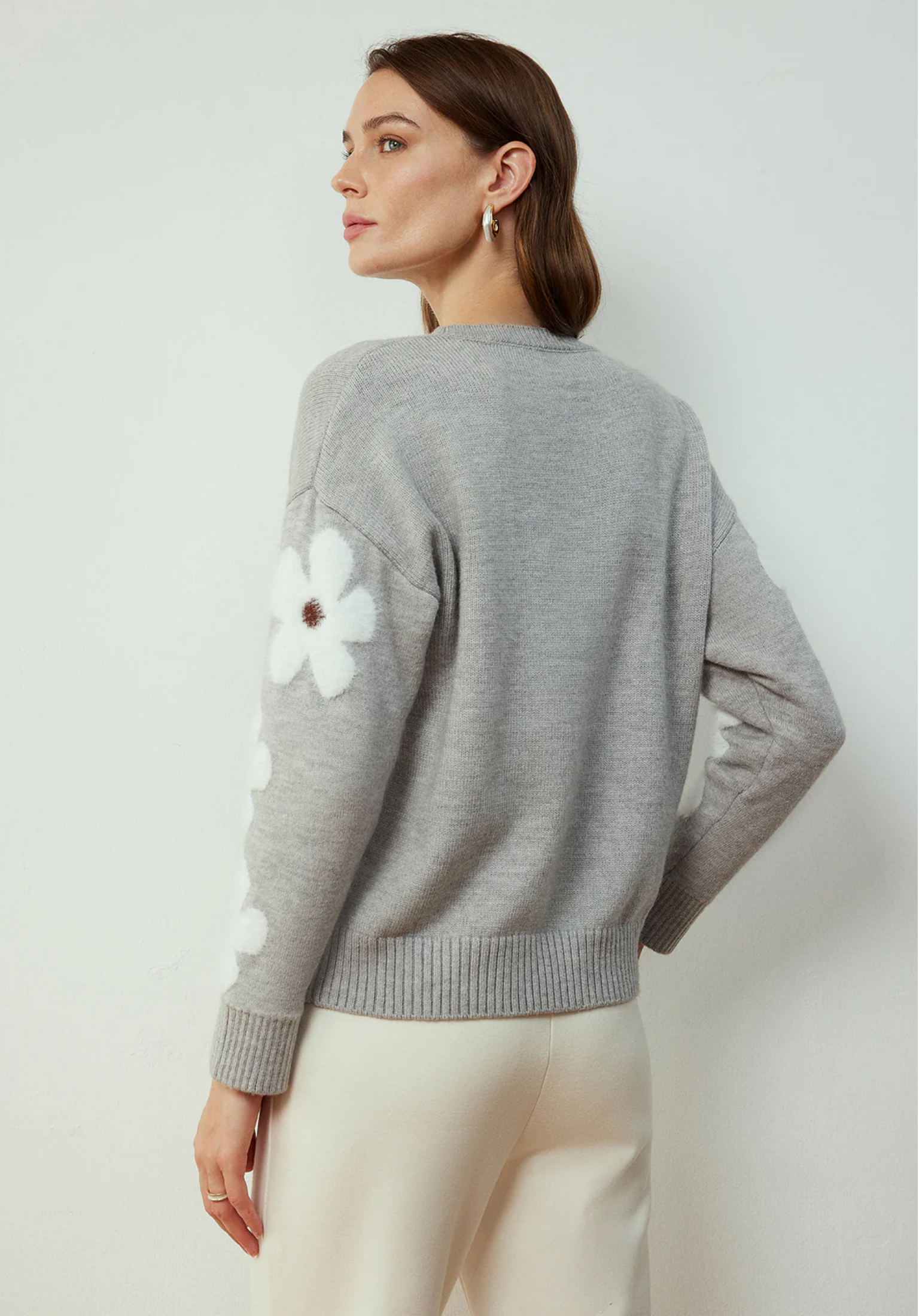 Floral Knit Sweater®